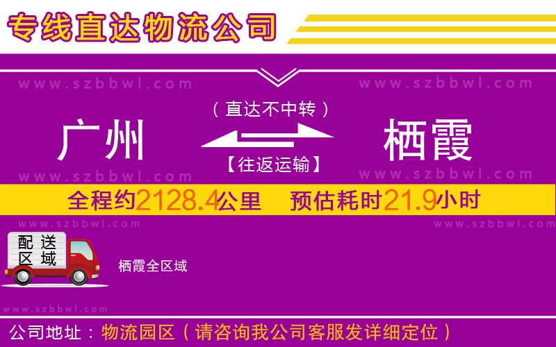 廣州到棲霞物流專線