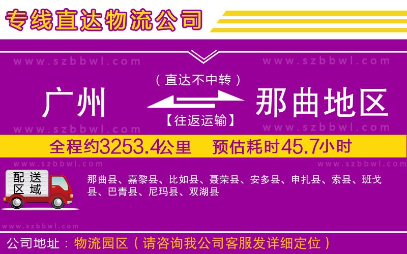 廣州到那曲地區(qū)物流公司