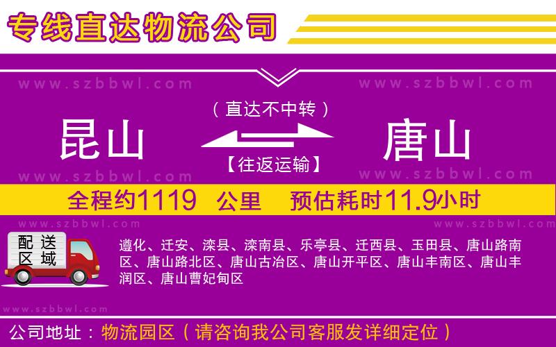 昆山到唐山貨運(yùn)專線