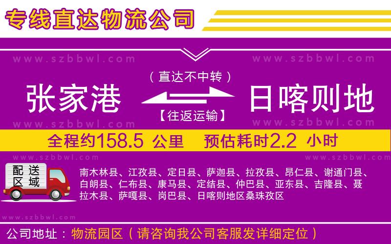 張家港到日喀則地區(qū)貨運(yùn)專線