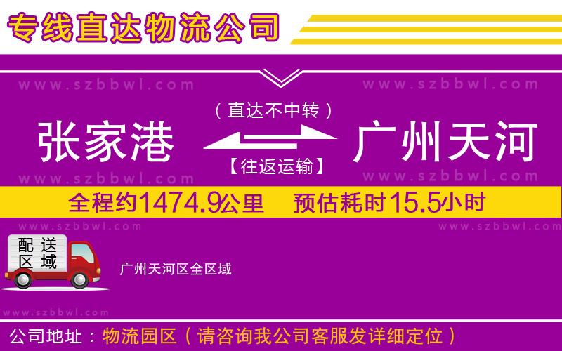 張家港到廣州天河區(qū)貨運(yùn)專線
