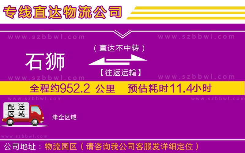 石獅到津貨運(yùn)專線