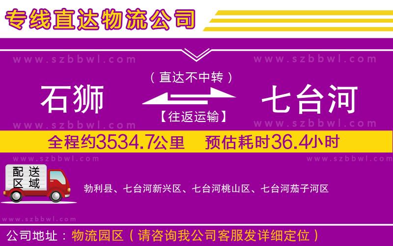 石獅到七臺(tái)河貨運(yùn)專線