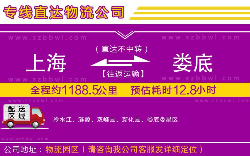 上海到婁底貨運(yùn)專線