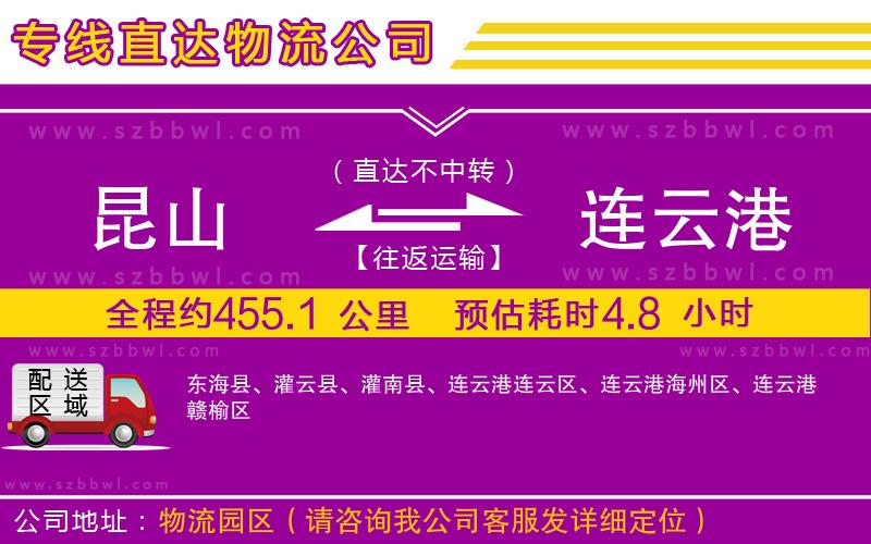 昆山到連云港物流專(zhuān)線