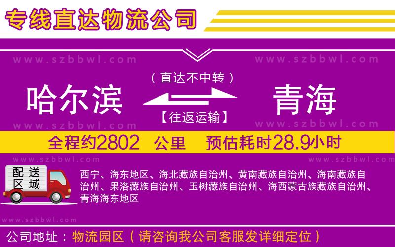 哈爾濱到青海貨運(yùn)專線